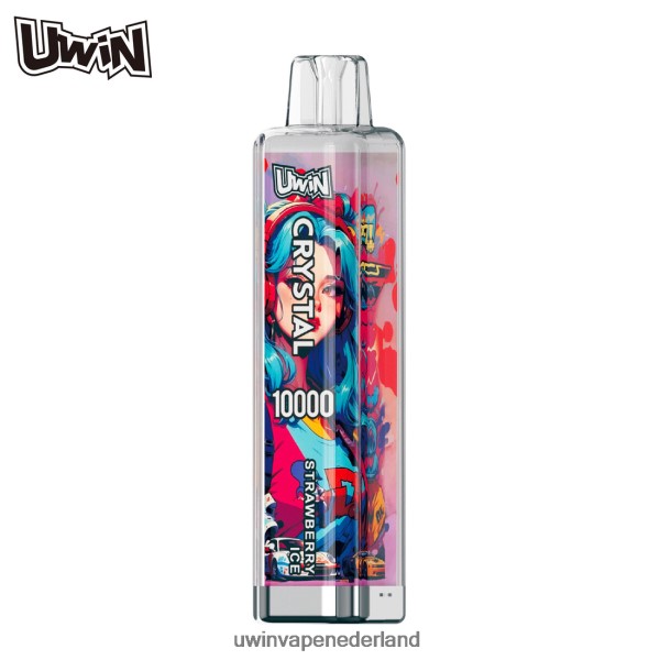 UWIN Crystal Online - UWIN CRYSTAL 10000 wegwerpvape aardbeien ijs 60Z0ZL9