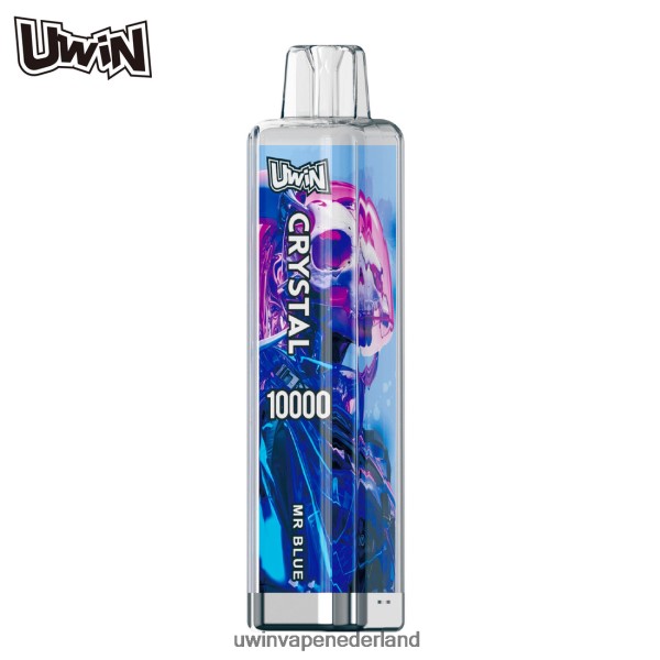 UWIN Vape Bestelling - UWIN CRYSTAL 10000 wegwerpvape meneer blauw 60Z0ZL15