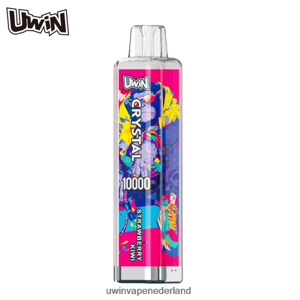 UWIN Vape Nederland - UWIN CRYSTAL 10000 wegwerpvape aardbei-kiwi 60Z0ZL11