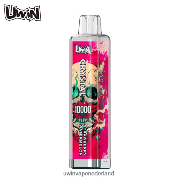 UWIN Vape Winkel - UWIN CRYSTAL 10000 wegwerpvape aardbei watermeloen 60Z0ZL3