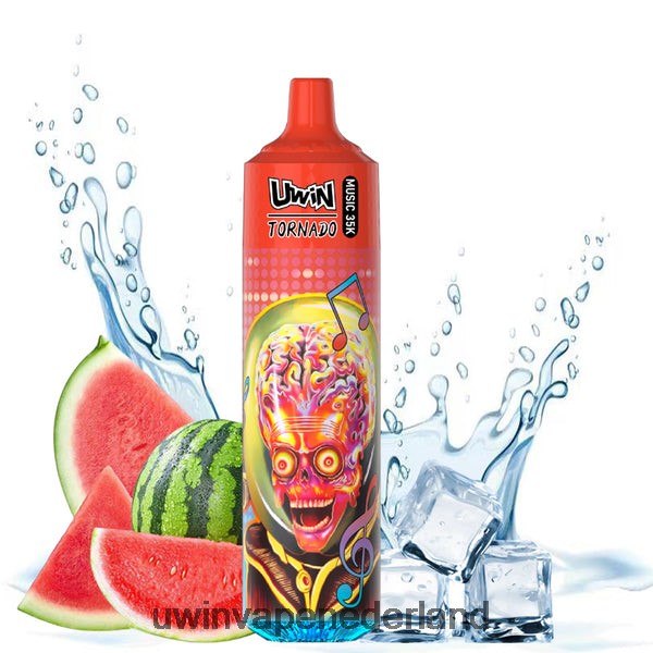 UWIN Crystal Nicotine - UWIN CRYSTAL 35k wegwerpdamp watermeloen ijs 60Z0ZL20